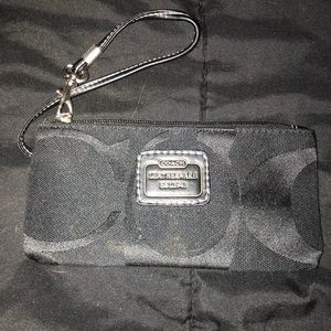 authentic Coach Wristlet